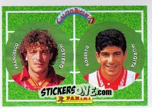 Cromo Moriero / Murgita - Calcio Biglie 1997 n. 72 - Panini