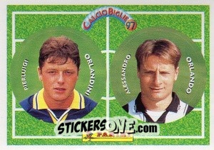 Sticker Orlandini / Orlando - Calcio Biglie 1997 n. 78 - Panini