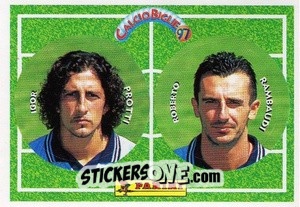 Cromo Protti / Rambaudi - Calcio Biglie 1997 n. 90 - Panini