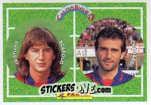 Figurina Scapolo / Schenardi - Calcio Biglie 1997 n. 97 - Panini