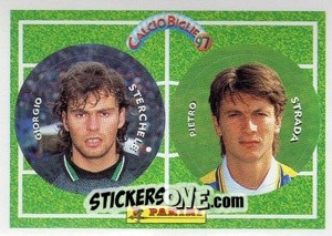 Figurina Sterchele / Strada - Calcio Biglie 1997 n. 105 - Panini