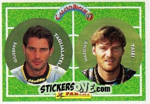Figurina Taglialatela / Taibi - Calcio Biglie 1997 n. 106 - Panini