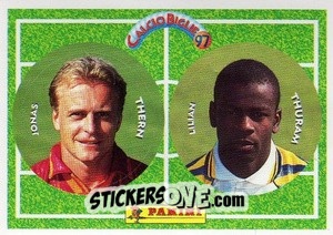 Cromo Thern / Thuram - Calcio Biglie 1997 n. 108 - Panini
