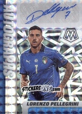 Figurina Lorenzo Pellegrini - Road to FIFA World Cup Qatar 2022 Mosaic n. A-LP - Panini