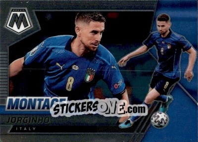 Figurina Jorginho - Road to FIFA World Cup Qatar 2022 Mosaic n. 8mon - Panini