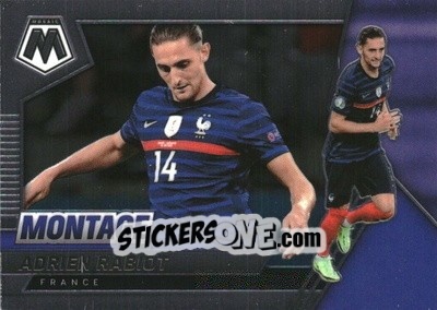 Cromo Adrien Rabiot - Road to FIFA World Cup Qatar 2022 Mosaic n. 15mon - Panini