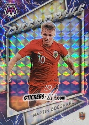 Figurina Martin Odegaard - Road to FIFA World Cup Qatar 2022 Mosaic n. 10o - Panini