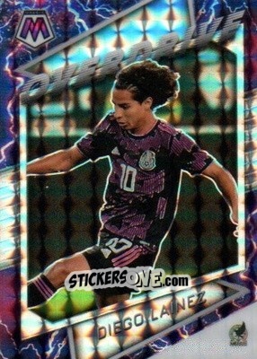 Cromo Diego Lainez - Road to FIFA World Cup Qatar 2022 Mosaic n. 17o - Panini