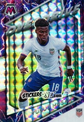Cromo Yunus Musah - Road to FIFA World Cup Qatar 2022 Mosaic n. 25o - Panini
