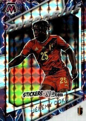 Cromo Jeremy Doku - Road to FIFA World Cup Qatar 2022 Mosaic n. 33o - Panini