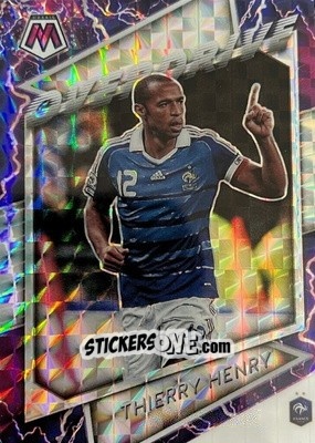 Cromo Thierry Henry - Road to FIFA World Cup Qatar 2022 Mosaic n. 47o - Panini