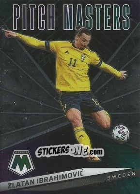 Figurina Zlatan Ibrahimovic - Road to FIFA World Cup Qatar 2022 Mosaic n. 13pm - Panini