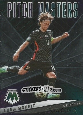 Cromo Luka Modric - Road to FIFA World Cup Qatar 2022 Mosaic n. 21pm - Panini