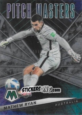 Figurina Mathew Ryan - Road to FIFA World Cup Qatar 2022 Mosaic n. 22pm - Panini