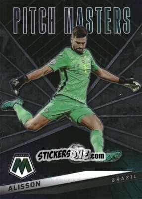Cromo Alisson - Road to FIFA World Cup Qatar 2022 Mosaic n. 23pm - Panini