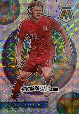 Cromo Erling Haaland - Road to FIFA World Cup Qatar 2022 Mosaic n. 4sg - Panini