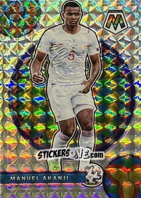 Figurina Manuel Akanji - Road to FIFA World Cup Qatar 2022 Mosaic n. 8sg - Panini