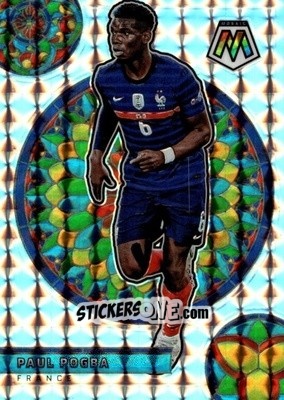 Figurina Paul Pogba - Road to FIFA World Cup Qatar 2022 Mosaic n. 16sg - Panini