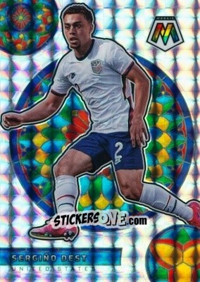 Cromo Sergino Dest - Road to FIFA World Cup Qatar 2022 Mosaic n. 18sg - Panini