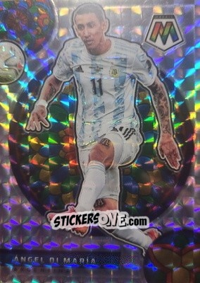 Figurina Angel Di Maria - Road to FIFA World Cup Qatar 2022 Mosaic n. 21sg - Panini