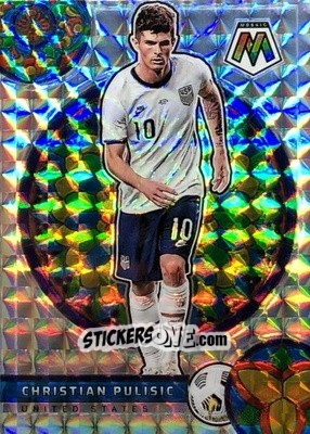 Cromo Christian Pulisic - Road to FIFA World Cup Qatar 2022 Mosaic n. 35sg - Panini