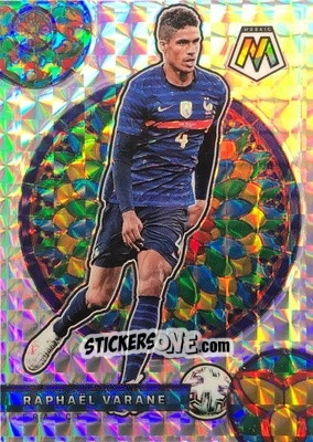 Figurina Raphael Varane - Road to FIFA World Cup Qatar 2022 Mosaic n. 37sg - Panini