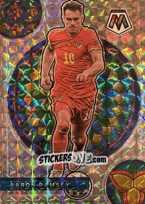 Cromo Aaron Ramsey - Road to FIFA World Cup Qatar 2022 Mosaic n. 39sg - Panini