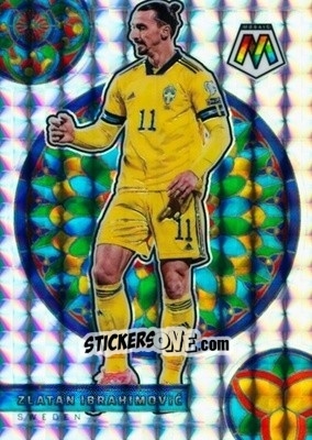 Figurina Zlatan Ibrahimovic - Road to FIFA World Cup Qatar 2022 Mosaic n. 40sg - Panini