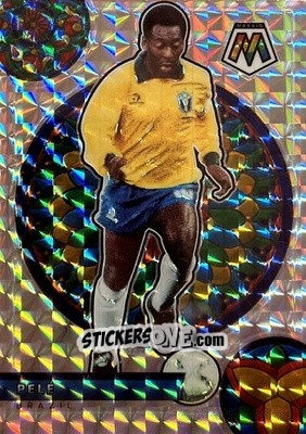 Cromo Pele - Road to FIFA World Cup Qatar 2022 Mosaic n. 44sg - Panini