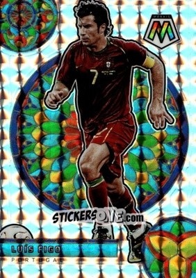Cromo Luis Figo - Road to FIFA World Cup Qatar 2022 Mosaic n. 45sg - Panini