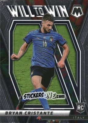 Figurina Bryan Cristante - Road to FIFA World Cup Qatar 2022 Mosaic n. 3w - Panini