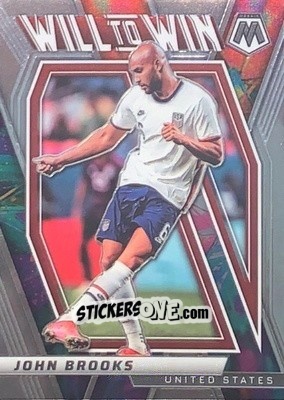 Figurina John Brooks - Road to FIFA World Cup Qatar 2022 Mosaic n. 6w - Panini