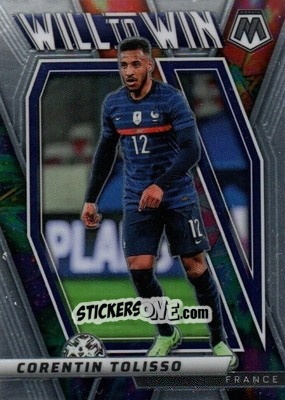 Figurina Corentin Tolisso - Road to FIFA World Cup Qatar 2022 Mosaic n. 13w - Panini