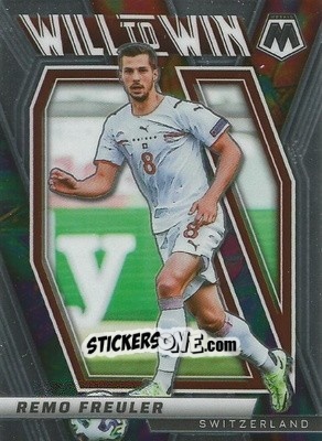 Figurina Remo Freuler - Road to FIFA World Cup Qatar 2022 Mosaic n. 14w - Panini