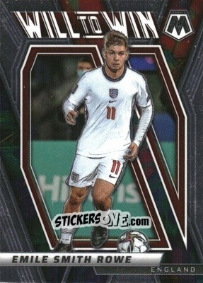 Cromo Emile Smith Rowe - Road to FIFA World Cup Qatar 2022 Mosaic n. 17w - Panini