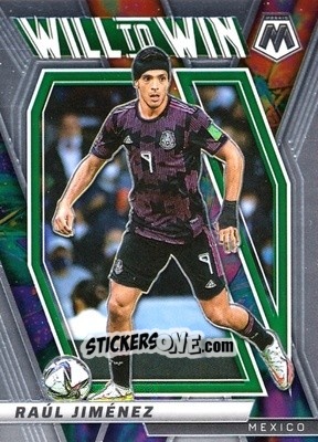 Figurina Raul Jimenez - Road to FIFA World Cup Qatar 2022 Mosaic n. 19w - Panini