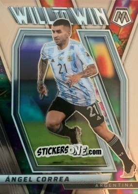 Figurina Angel Correa - Road to FIFA World Cup Qatar 2022 Mosaic n. 26w - Panini