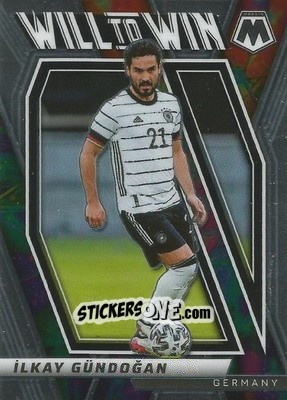 Figurina Ilkay Gundogan - Road to FIFA World Cup Qatar 2022 Mosaic n. 27w - Panini