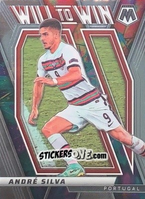 Figurina Andre Silva - Road to FIFA World Cup Qatar 2022 Mosaic n. 30w - Panini