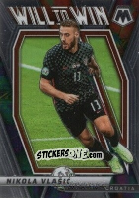 Figurina Nikola Vlasic - Road to FIFA World Cup Qatar 2022 Mosaic n. 33w - Panini
