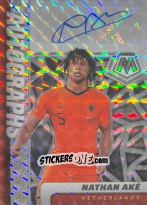 Figurina Nathan Ake - Road to FIFA World Cup Qatar 2022 Mosaic n. A-AKE - Panini