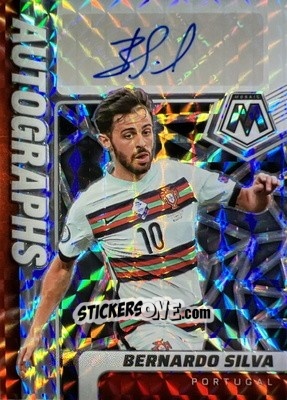 Cromo Bernardo Silva - Road to FIFA World Cup Qatar 2022 Mosaic n. A-BSI - Panini