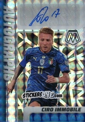Figurina Ciro Immobile - Road to FIFA World Cup Qatar 2022 Mosaic n. A-CI - Panini