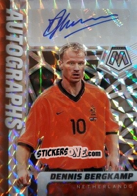 Cromo Dennis Bergkamp - Road to FIFA World Cup Qatar 2022 Mosaic n. A-DB - Panini