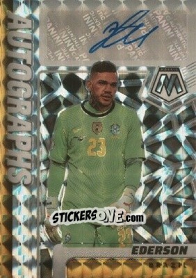 Figurina Ederson - Road to FIFA World Cup Qatar 2022 Mosaic n. A-E - Panini