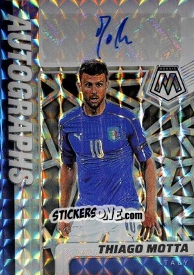 Figurina Thiago Motta - Road to FIFA World Cup Qatar 2022 Mosaic n. A-TM - Panini