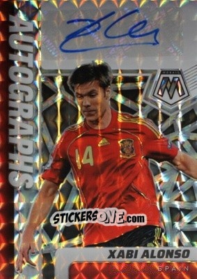 Figurina Xabi Alonso - Road to FIFA World Cup Qatar 2022 Mosaic n. A-XA - Panini