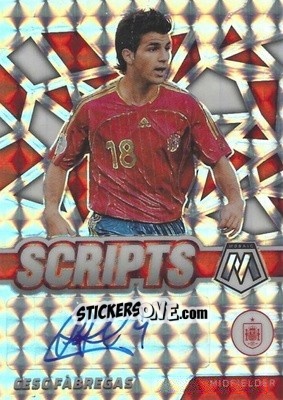 Cromo Cesc Fabregas - Road to FIFA World Cup Qatar 2022 Mosaic n. S-CF - Panini