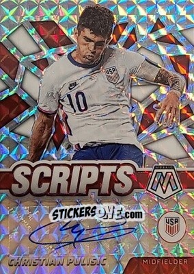 Cromo Christian Pulisic - Road to FIFA World Cup Qatar 2022 Mosaic n. S-CP - Panini