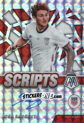 Figurina Josh Sargent - Road to FIFA World Cup Qatar 2022 Mosaic n. S-JSA - Panini
